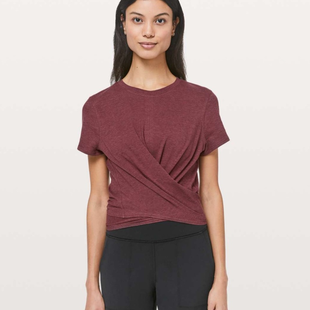 Lululemon Time to Restore Crop Tee